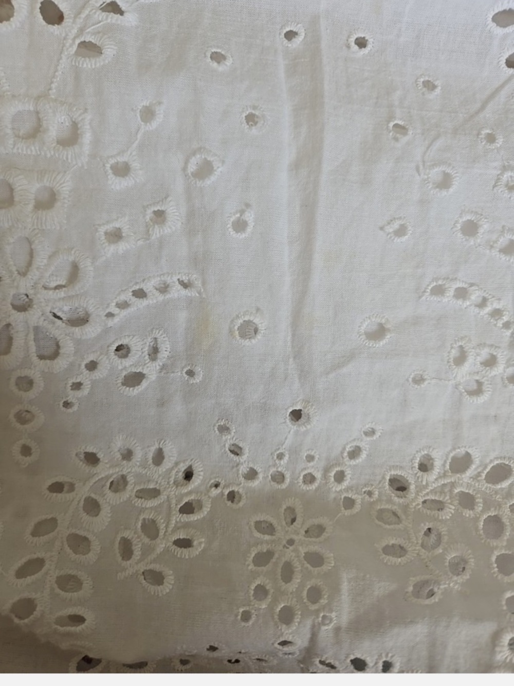 Zimmermann White Broderie Anglaise Midi Dress with Eyelet Detail 1 - Picture 7 of 12